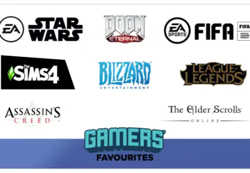 one4all gamers favourites gift card